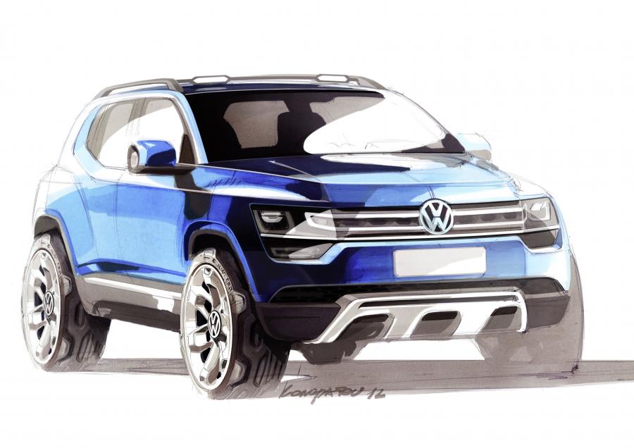  Volkswagen Taigun Concept 2012 года  (фото 10 из 17)